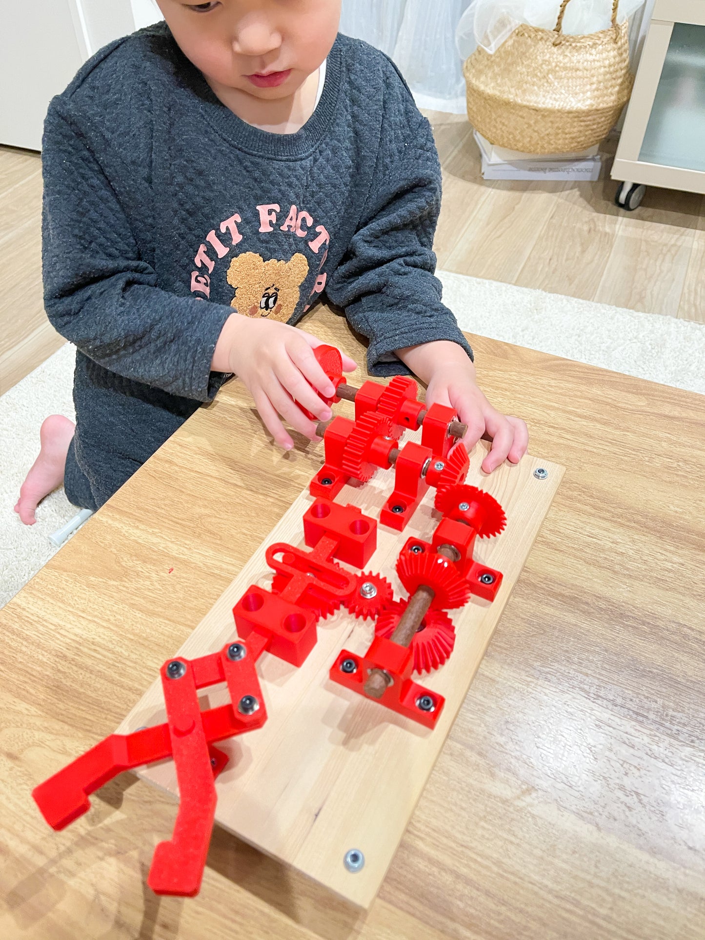 【STEAM教育】機械の仕組み!メカニカル・プレート