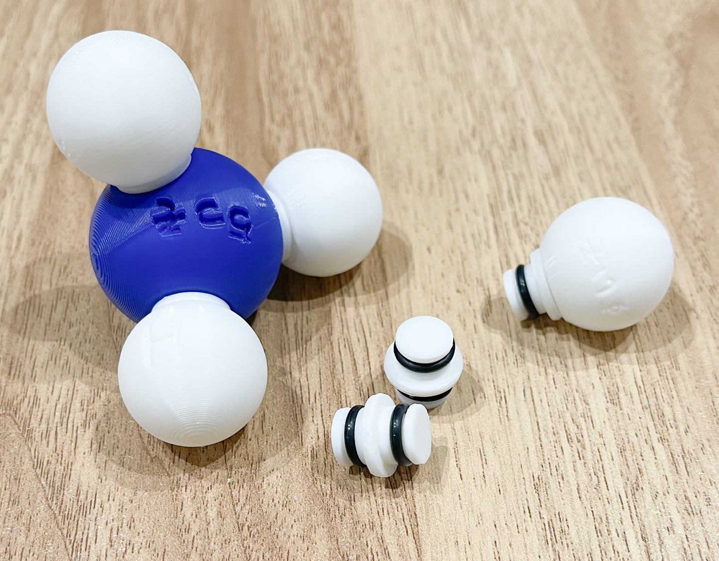 【STEAM】化学ブロック！プラ分子モデル