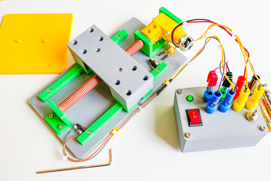 【STEAM教育】プラメカ電動ステージ